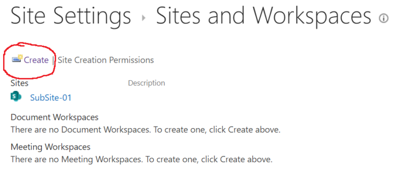 Creating A Subsite How to create a Sub-Site if subsites creation is disabled - Vlad's ...