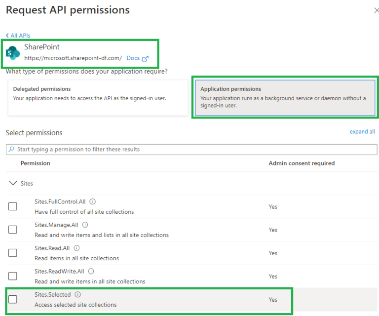 Sites.Selected SharePoint API Brief Overview ⋆ Vlad Software Engineer