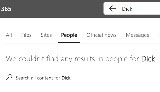 Microsoft 365 Search Built In People Search By Nickname Vlad   Image 2 