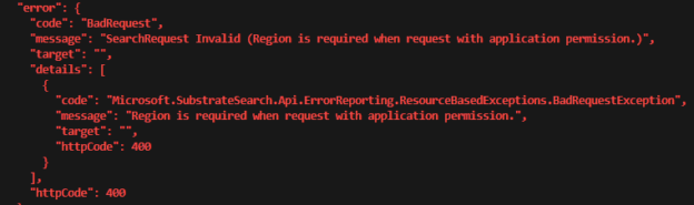 Search in SharePoint using Microsoft Graph API with application ...